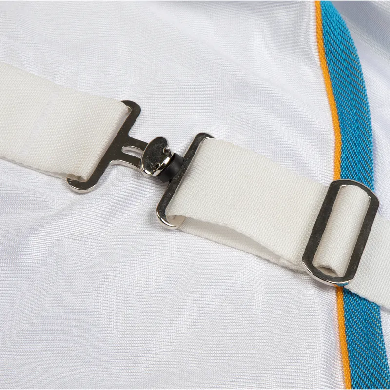 Shires Tempest Original Printed Combo Neck Fly Rug - Sunflower-5