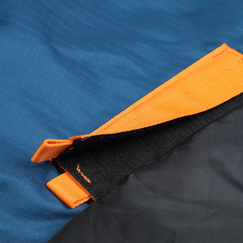 Shires Tempest Original Lite 0g Detachable Neck Turnout Rug - Teal-6