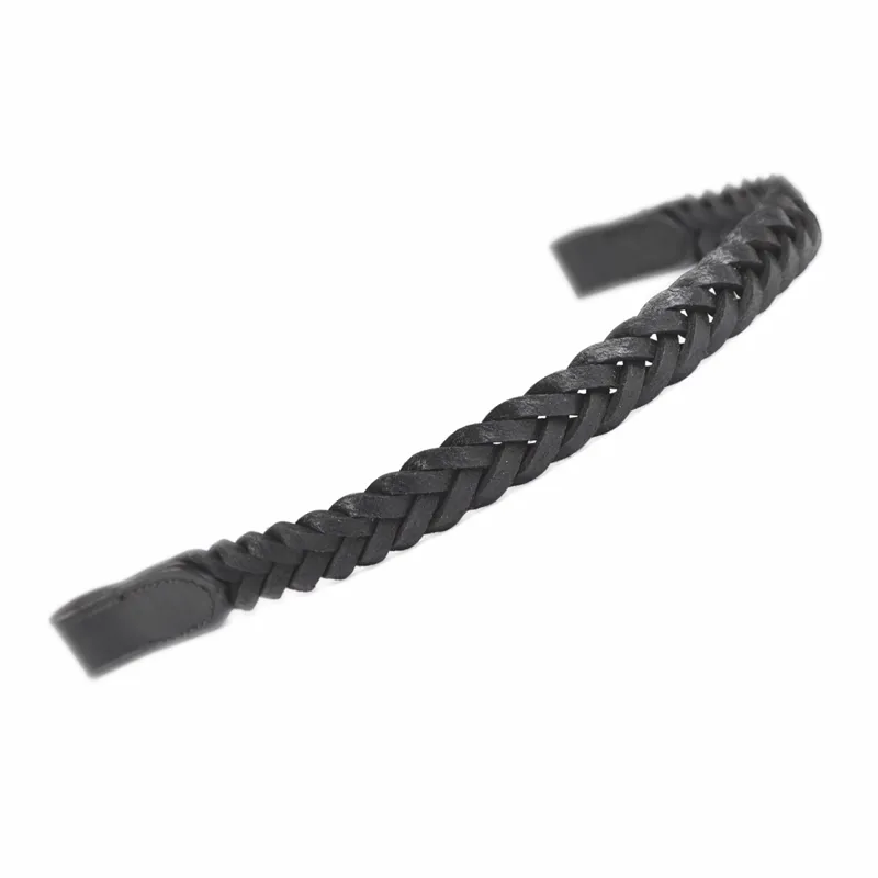 Velociti GARA Plaited Browband - Black