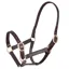 Velociti Gara Adjustable Leather Foal Headcollar - Havana