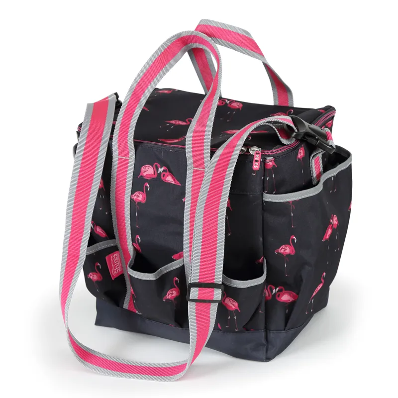 Shires Grooming Bag Flamingo Print