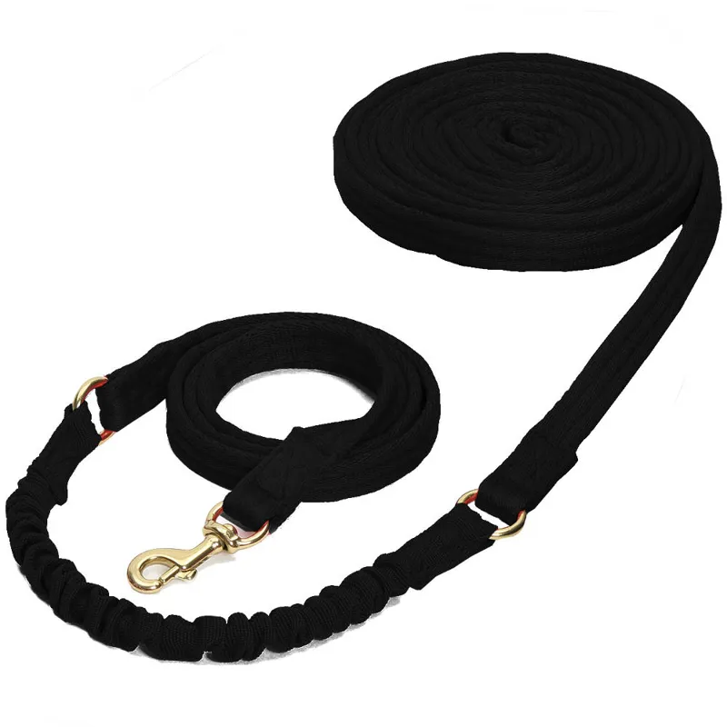 Shires Bungee Lunge Line Black