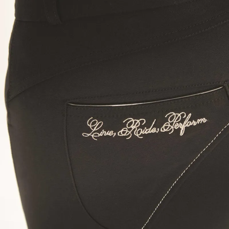 Shires Performance Chancery Ladies Breeches - Black-1