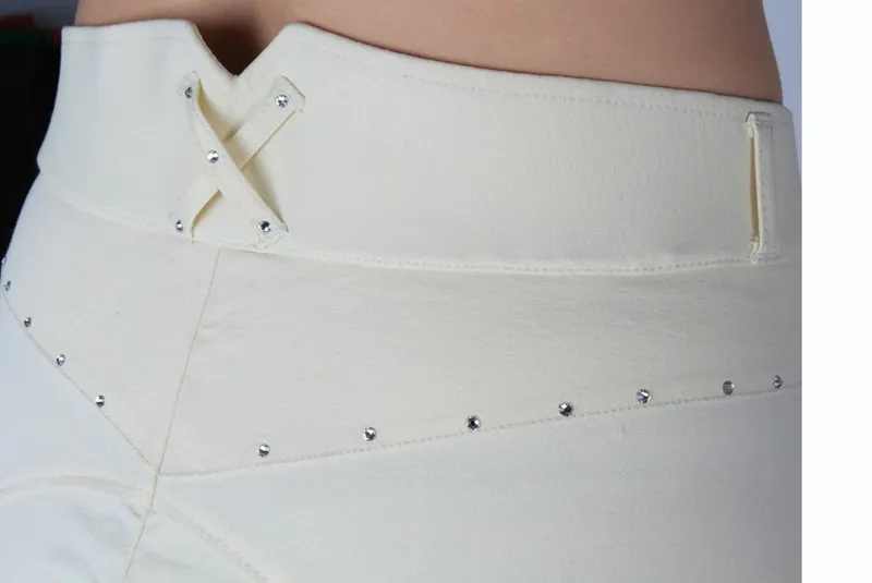 Shires Chelsea Ladies Performance Breeches - Champagne-1