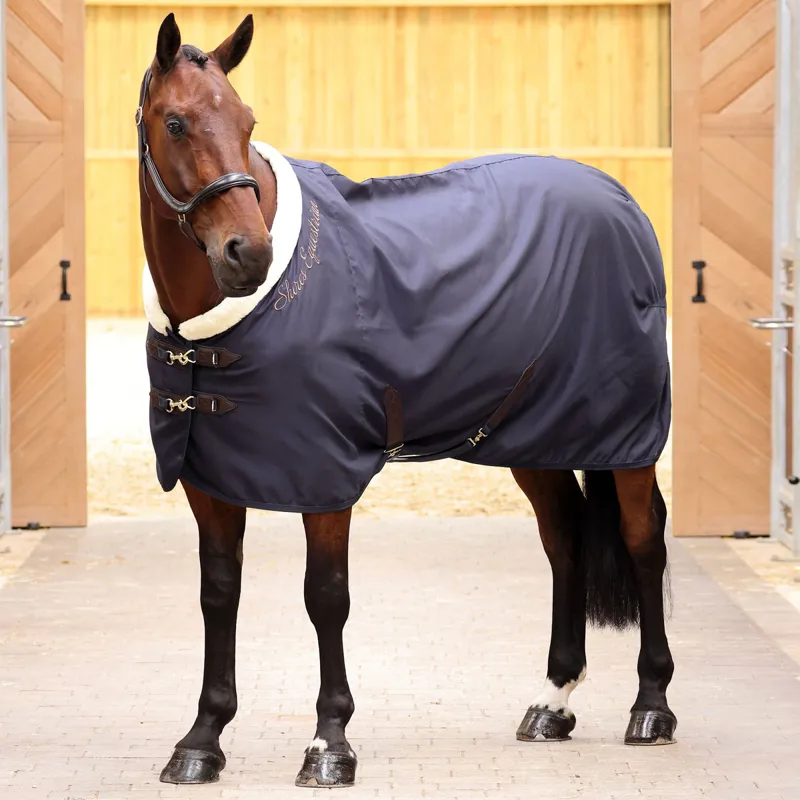 Shires Deluxe Stable Sheet - Navy