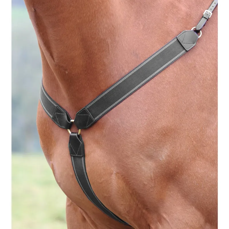 Shires Blenheim Eventing Breastplate - Black