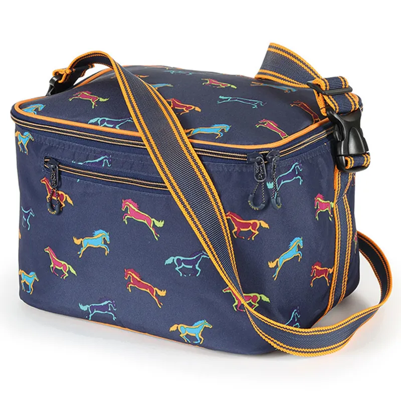 Shires Riding Hat Bag Horse Print Redpost Equestrian