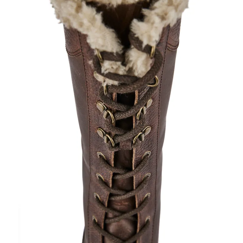 Moretta Jovanne Ladies Country Boots Brown