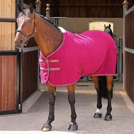 Shires Tempest Original Airnergize Horse/Pony Cooler Rug in Navy 5'6 Shires Tempest Original Airnergize Horse/Pony Cooler Rug in Navy 5'6