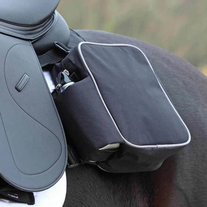 Shires Saddle Panniers Redpost Equestrian