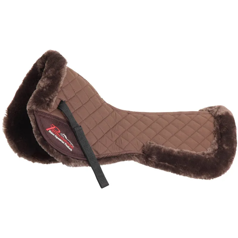 Shires Performance SupaFleece Saddle Pad - Brown