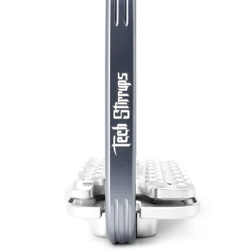 Tech Siena Plus Stirrups - Titanium/Titanium-2