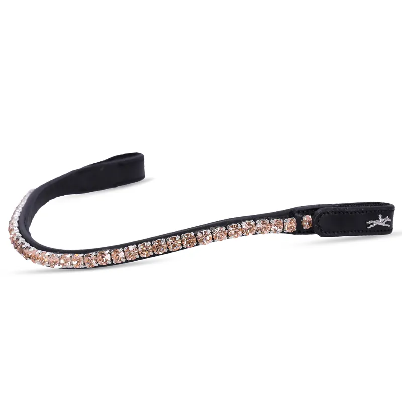 Schockemohle Siena Browband - Black/Silk