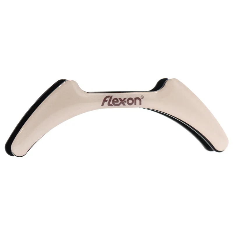 Flex-On Green Composite Stirrup Magnets - Milkshake Silver