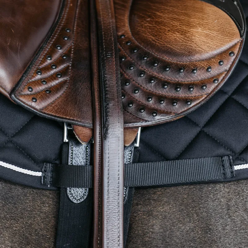 Dy'on Skin-Friendly Jumping Saddlecloth - Black-3