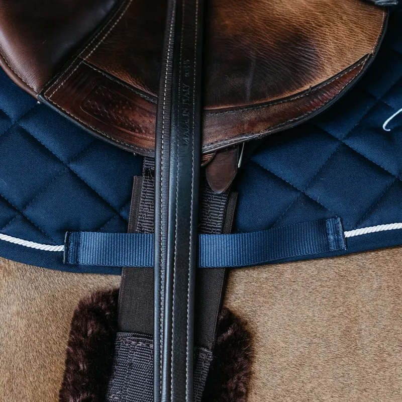 Dy'on Skin-Friendly Jumping Saddlecloth - Navy-2