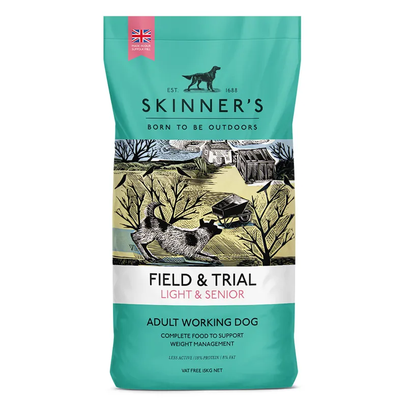 Skinners Field and Trial Light and Senior Dry Dog Food