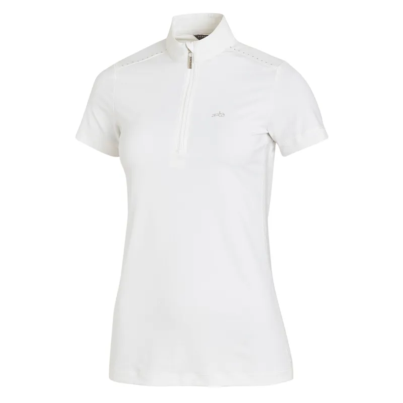 Schockemohle Coco Style Ladies Competition Shirt - White