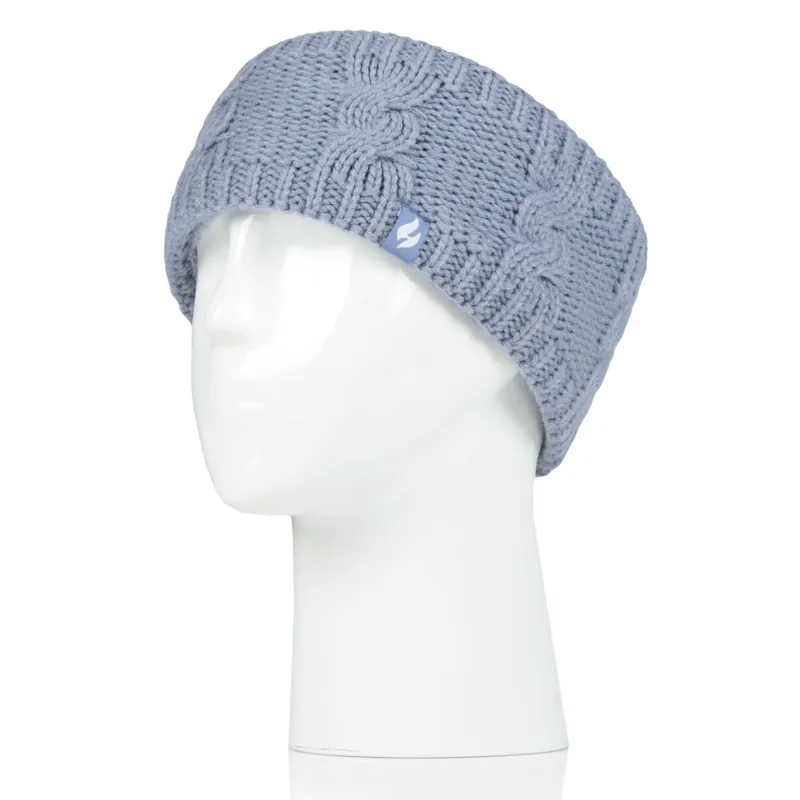 SockShop Heat Holders Alta Headband - Dusky Blue