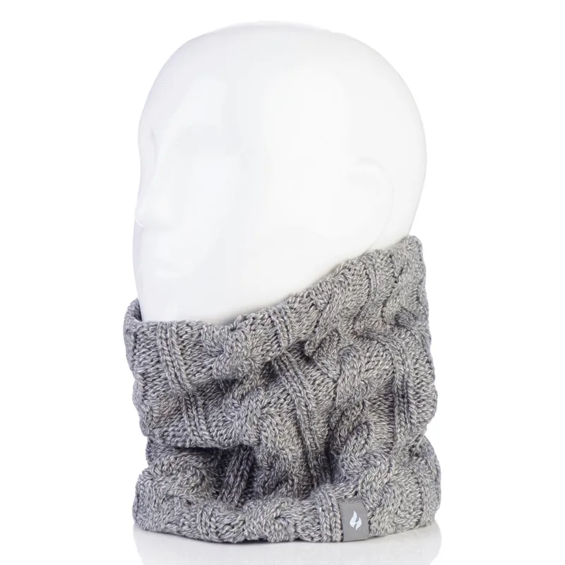 Sockshop Heat Holders Marlow Neck Warmer - Grey