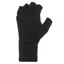 Sockshop Heat Holders Skala Mens Fingerless Gloves - Black