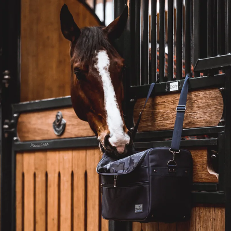 Someh Classic Grooming Bag - Equestrian Blue-5