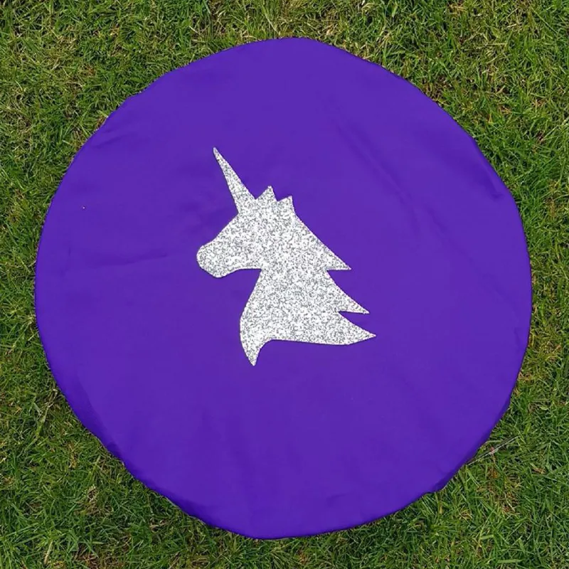 Spartan Unicorn Bucket Cover - Purple