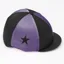 Spartan Hat Cover - Glitter Stars/Purple/Black