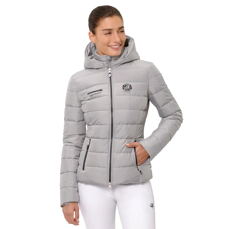 Spooks Penny Ladies Padded Jacket - Light Grey