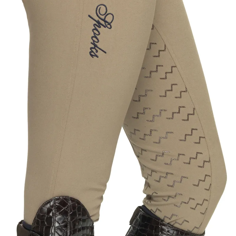 Spooks Valerie Full Grip Ladies Competition Breeches - Beige-1