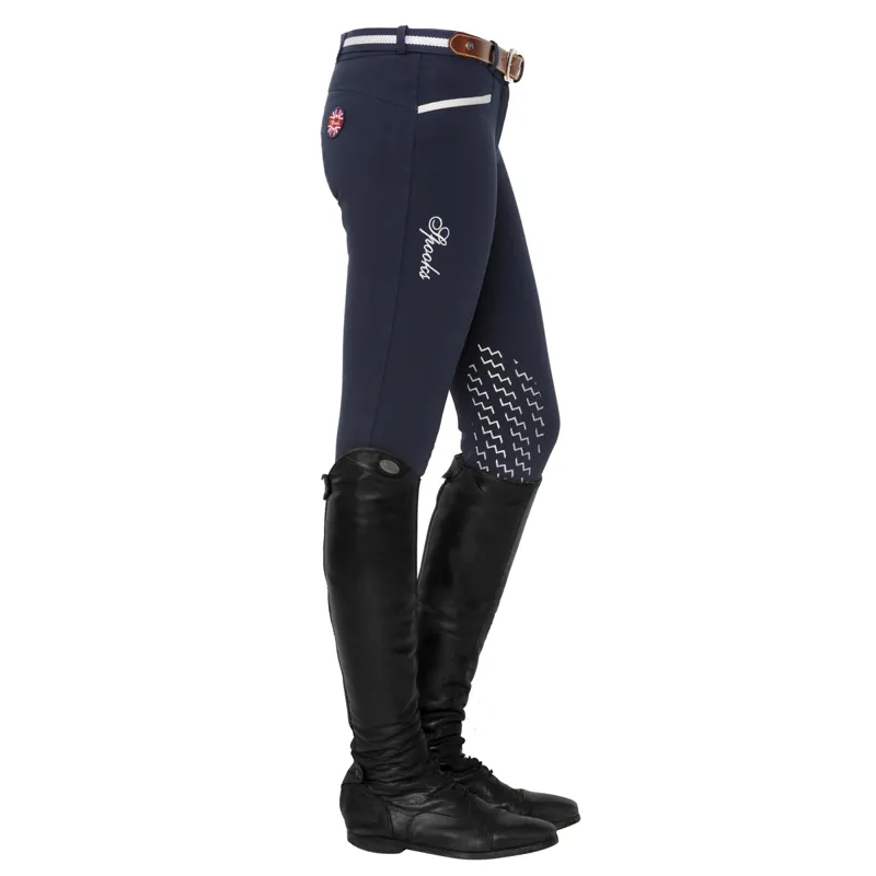 Spooks Valerie Knee Grip Ladies Breeches - Navy