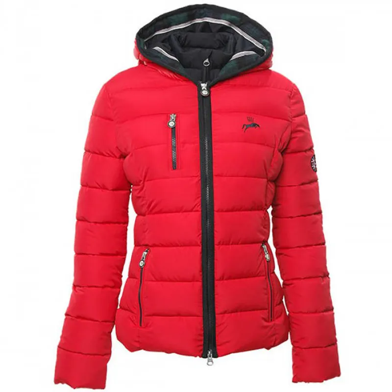 Spooks Double Ladies Jacket - Red