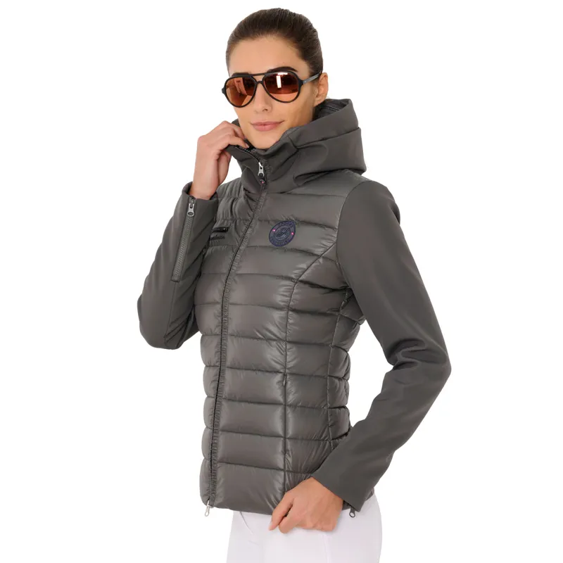 Spooks Laura Padded Jacket - Dark Grey-3