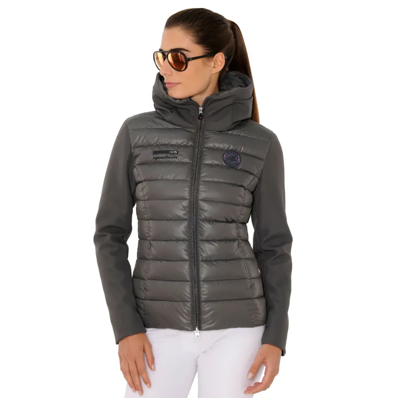 Spooks Laura Padded Jacket - Dark Grey