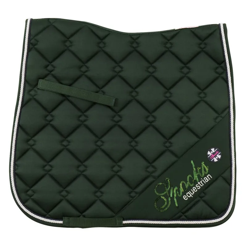Spooks Roxie Dressage Saddlecloth - Dark Forest
