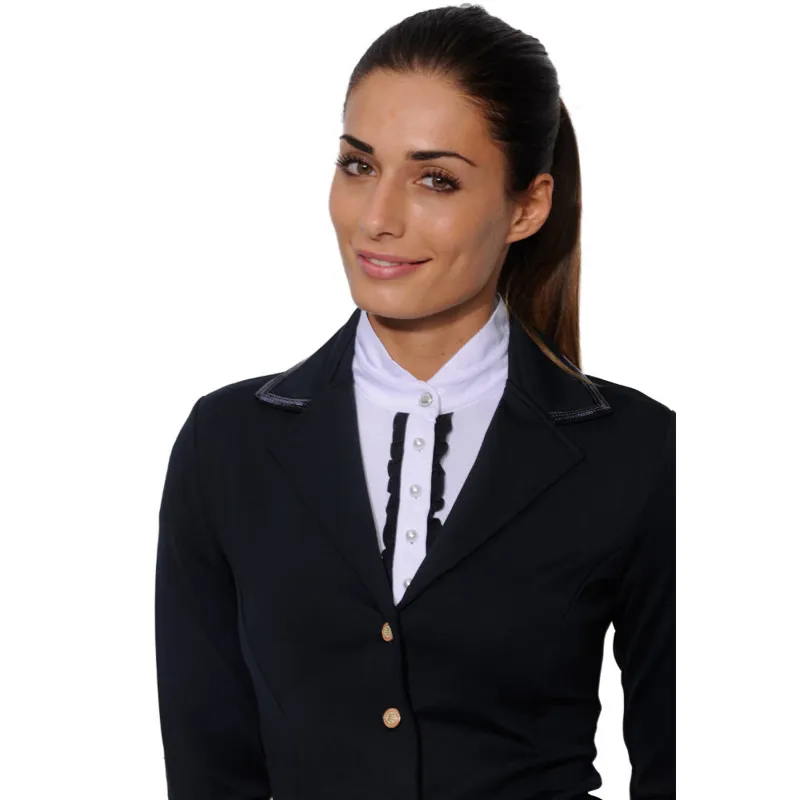Spooks Sequin Ladies Show Jacket - Navy-1