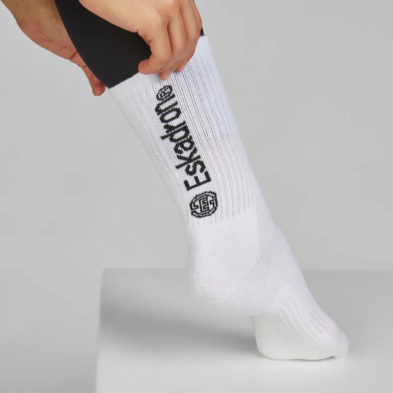 Eskadron Dynamic Sporty Unisex Socks - White-2