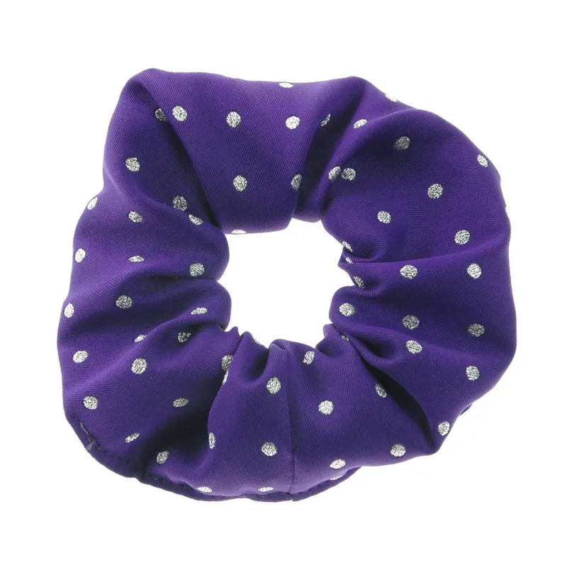 Classic riders hair accessory for the show ring ShowQuest Pin Spot Scrunchie 