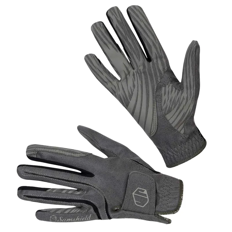 Samshield V-Skin Riding Gloves - Grey
