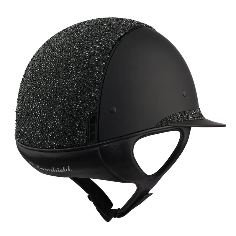 Samshield Miss Shield Shadowmatt Limited Edition Riding Hat - Black-1
