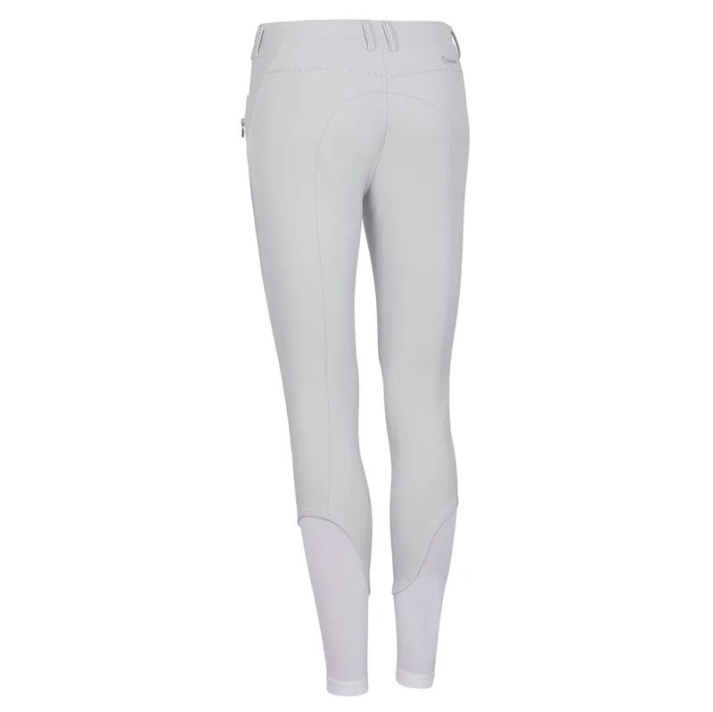 Samshield Sandra Knee Grip Ladies Breeches - Light Grey