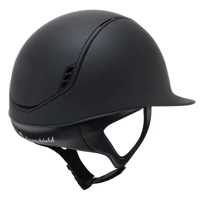 Samshield Shadowmatt 2.0 Dark Line Riding Hat - Black-1