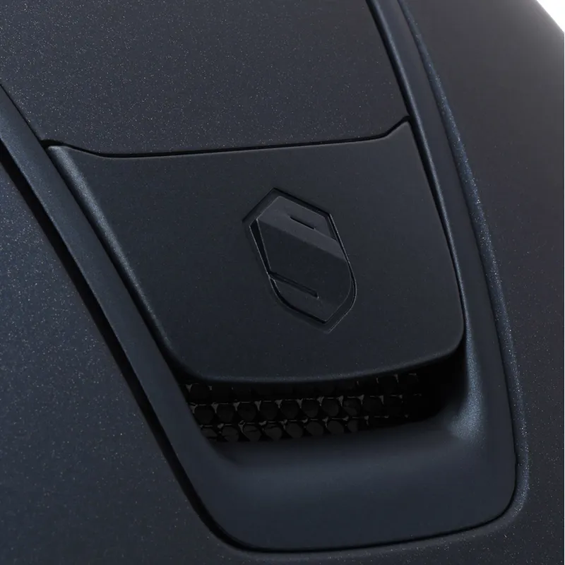 Samshield Shadowmatt 2.0 Dark Line Riding Hat - Blue-2