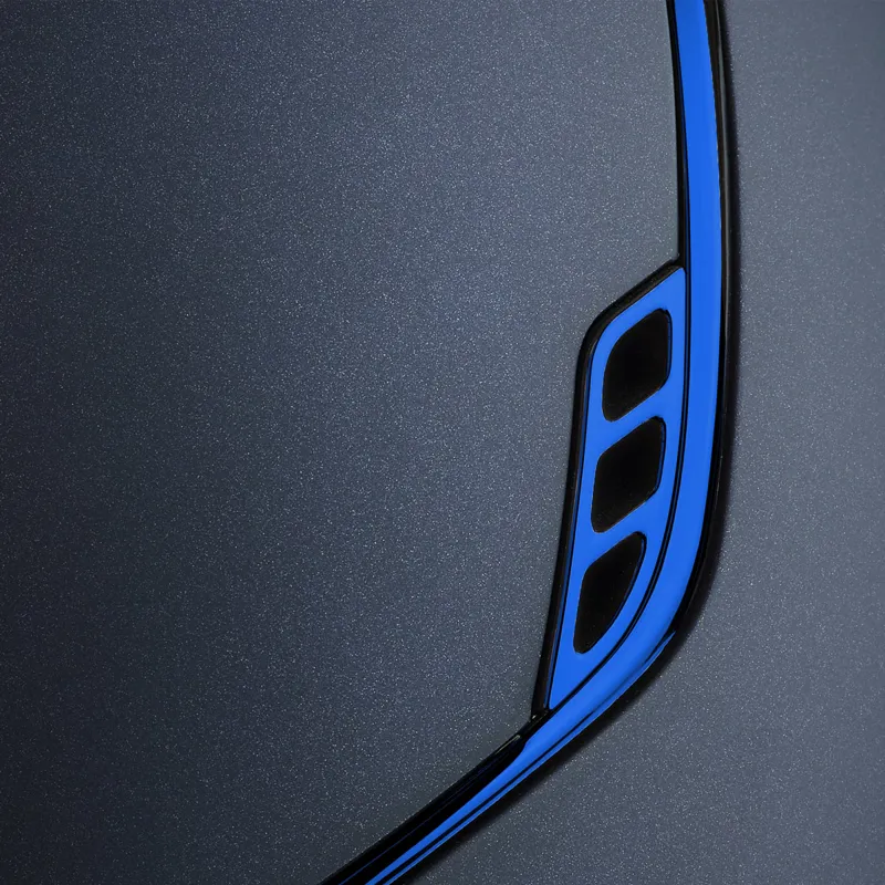 Samshield Shadowmatt 2.0 Metallic Trim Riding Hat - Blue/Electric Blue-2