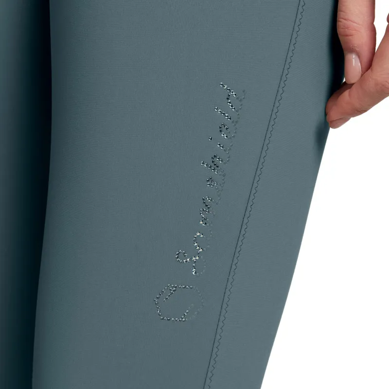 Samshield Alpha 24 Knee Grip Ladies Riding Tights - Stormy Sea-2