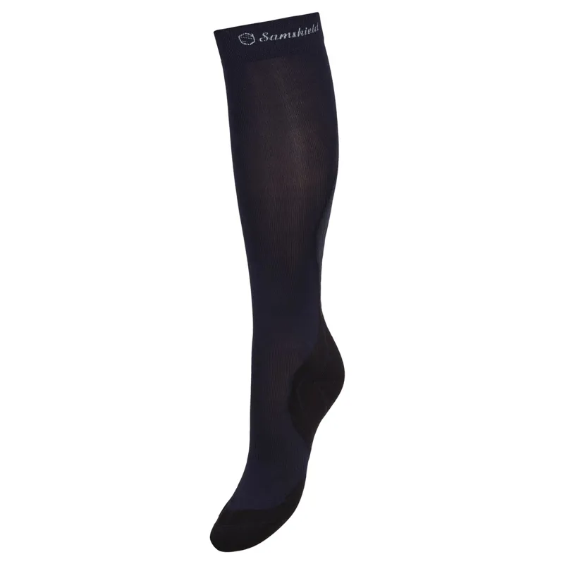 Samshield Balzane Airflow Print Unisex Socks - Navy