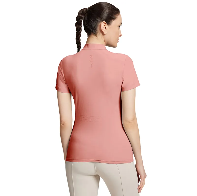 Samshield Bruna Short Sleeve Ladies Polo Shirt - Pomelo-1