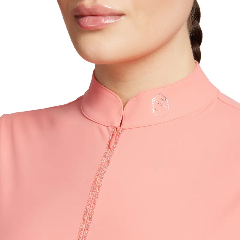 Samshield Bruna Short Sleeve Ladies Polo Shirt - Pomelo-2