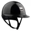 Samshield Miss Shield ShadowGlossy 2.0 Standard Riding Hat - Black