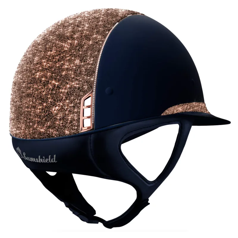Samshield 1.0 Miss Shield Shadowmatt Crystal Rose Gold/255 Crystals - Blue-1